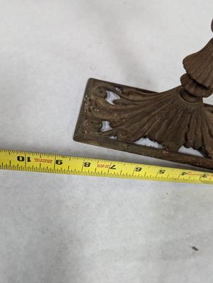 Vintage Cast Iron Parlor Table Lamp