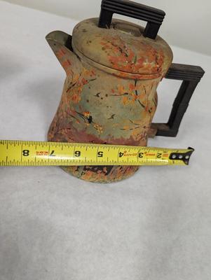 Hand Painted Wear-Ever Coffee Pot