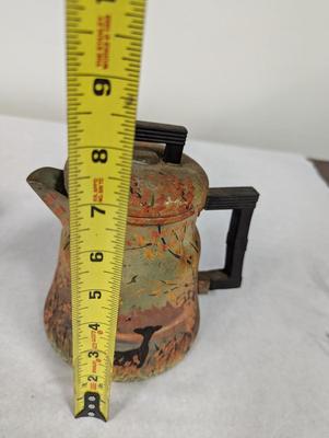 Hand Painted Wear-Ever Coffee Pot