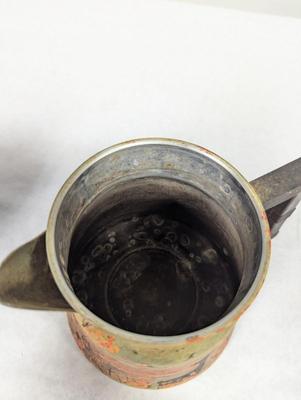 Hand Painted Wear-Ever Coffee Pot