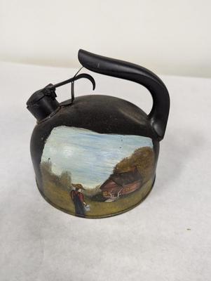 Hand Painted By Pat Johnson Coffee Pot