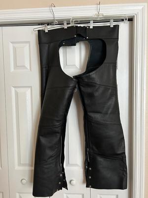 Lot H. Leather Chaps sz lg