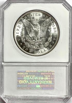 1886 Toned Morgan Dollar