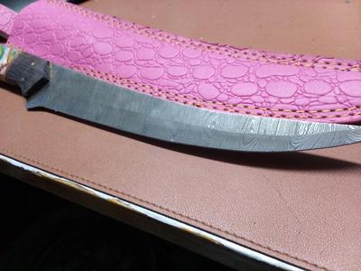 220 Layered Damascus Large Filet Knife