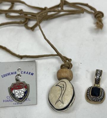 Misc Jewelry Lot - Pendant, Necklace with Pendant, Charm