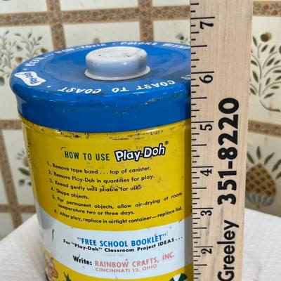 Lot 76 Vintage Play-doh tin
