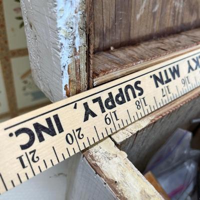 Lot 83 Wood box of tools & misc