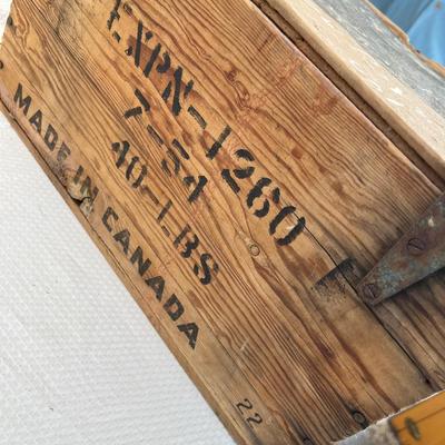 Lot 84 Seagram's whisky box