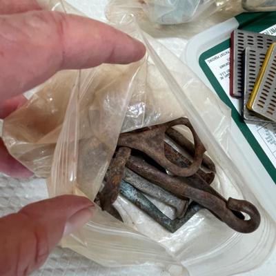 Lot 90 Tub of hardware