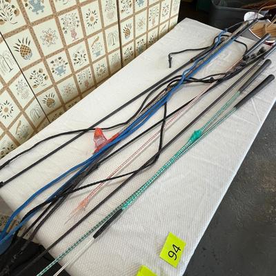 Lot 94 Cattle whips