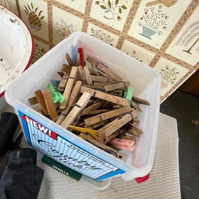Lot 97 Antique kitchen stuff