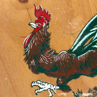 Lot 102 Rooster Hamburger Presses