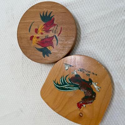 Lot 102 Rooster Hamburger Presses
