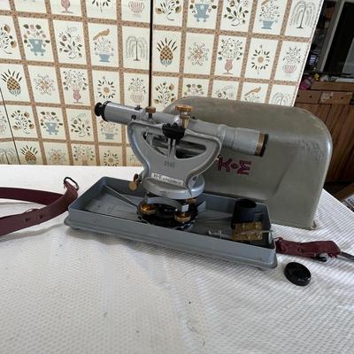 Lot 104 K&E Transit Telescope