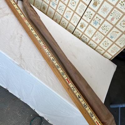 Lot 106 Lenker surveying rod