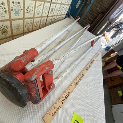 Lot 109 Newer Surveyers Tripod