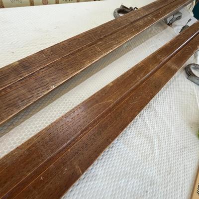 Lot 110 Antique Cross Country Oak Skis