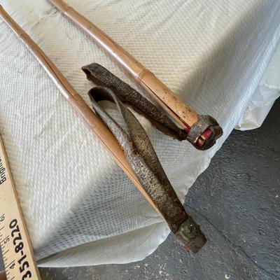 Lot 111 Bamboo Ski Poles