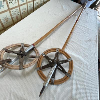 Lot 111 Bamboo Ski Poles