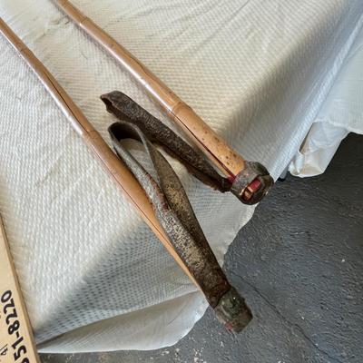 Lot 111 Bamboo Ski Poles
