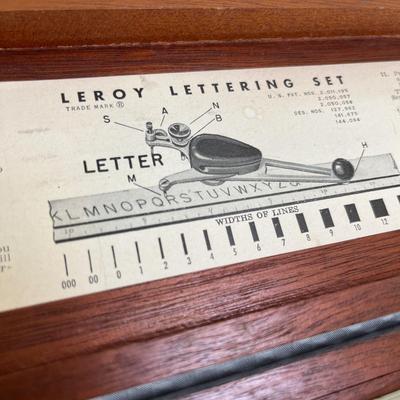 Lot 117 Leroy Stencils