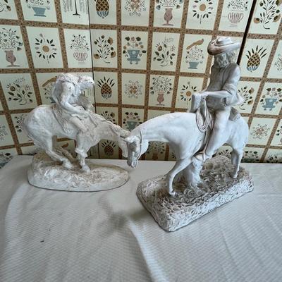 Lot 126 Chalkware Figures