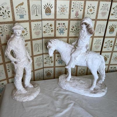 Lot 127 Chalkware Figures