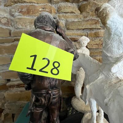 Lot 128 Chalkware Figures #3