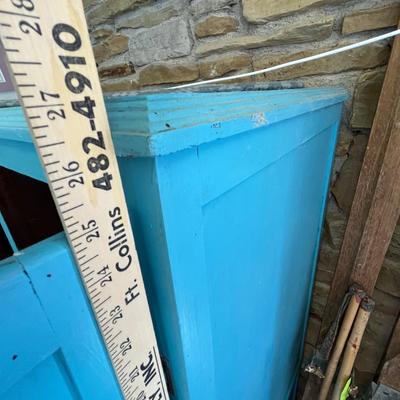 Lot 129 Blue Wardrobe