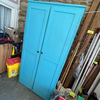 Lot 129 Blue Wardrobe