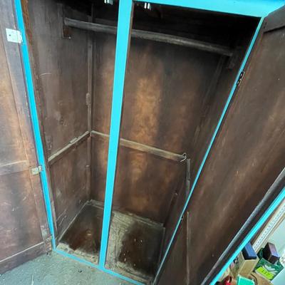 Lot 129 Blue Wardrobe