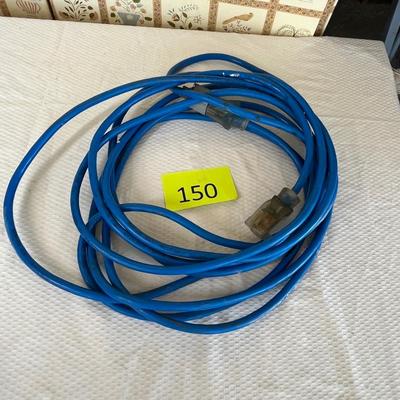 Lot 150 Blue extension cord