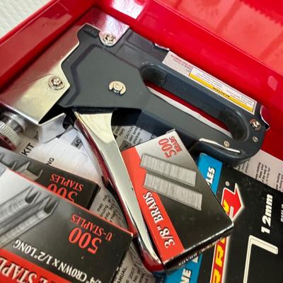 Lot 152 Staple Gun & Staples