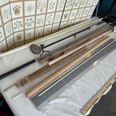 Lot 155 Assorted sticks