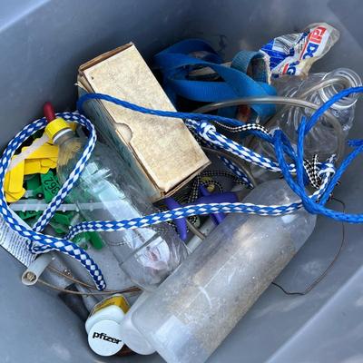 Lot 165 Tub of Sheep supplies