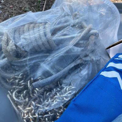 Lot 165 Tub of Sheep supplies
