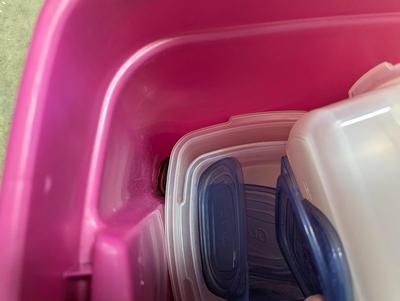 Assortment Of Tupperware