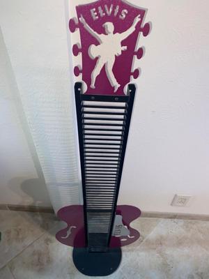 ELVIS PRESLEY METAL CD STAND 1 of 2