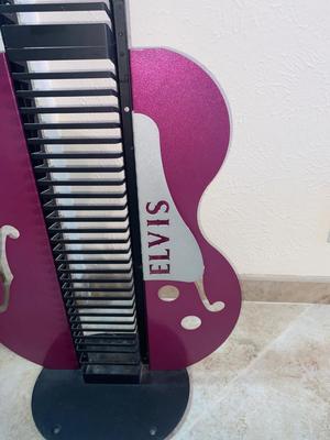 ELVIS PRESLEY METAL CD STAND 1 of 2