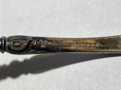 Vintage Sterling Silver 6" Ladle 46.6 Grams TW Tarnished in Good Preowned Condition.