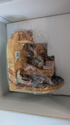 New in Box Pendelfin Bookend Boy and Girl