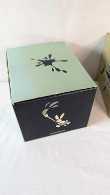 New Open Box Pendelfin Bride and Groom w/ Keepsake Box
