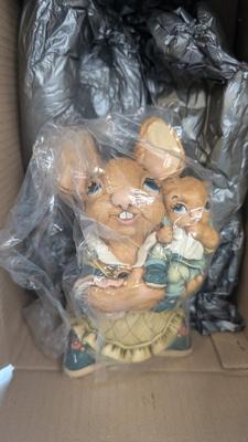 Pendelfin Mother and Father Rabbit Figures