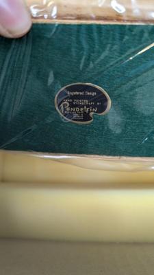 New Open Box Pendelfin Village Pond and The Orchard Shadow Box Scenes