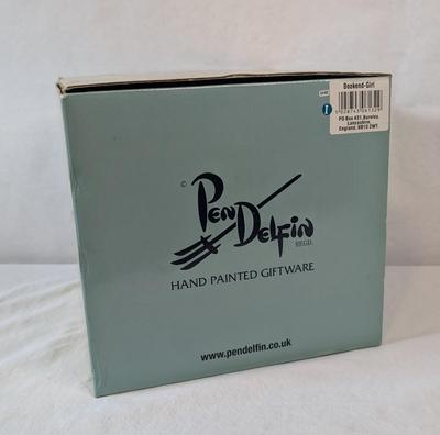 New in Box Pendelfin Bookend Girl