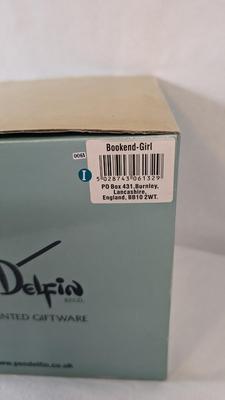 New in Box Pendelfin Bookend Girl