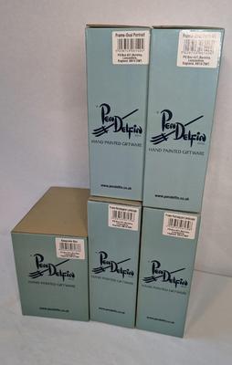 New in Box Pendelfin Picture Frames and Keepsake Box