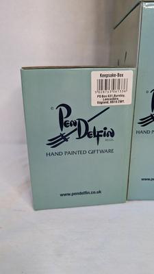 New in Box Pendelfin Picture Frames and Keepsake Box