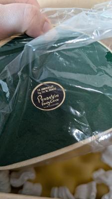 New Open Box Pendelfin 10th Anniversary Rabbits