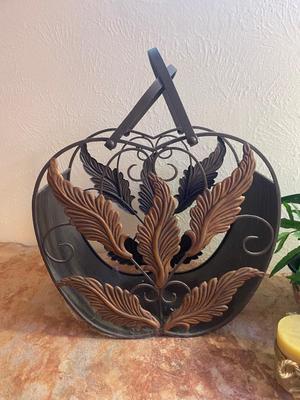 PRETTY COPPER AND IRON ACCENT PIECES